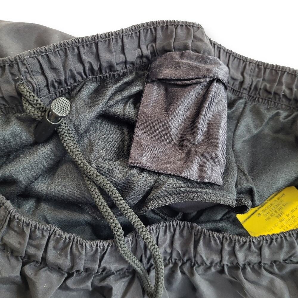US Army PT Shorts Large Black Old Style Reflective Kandor Mfg - Picture 6 of 6